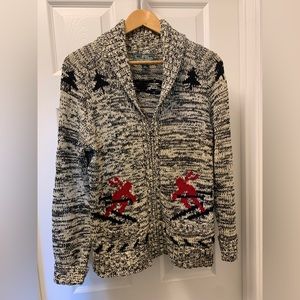Ralph Lauren skier Christmas sweater